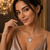 The Nested Hearts Pavé Pendant